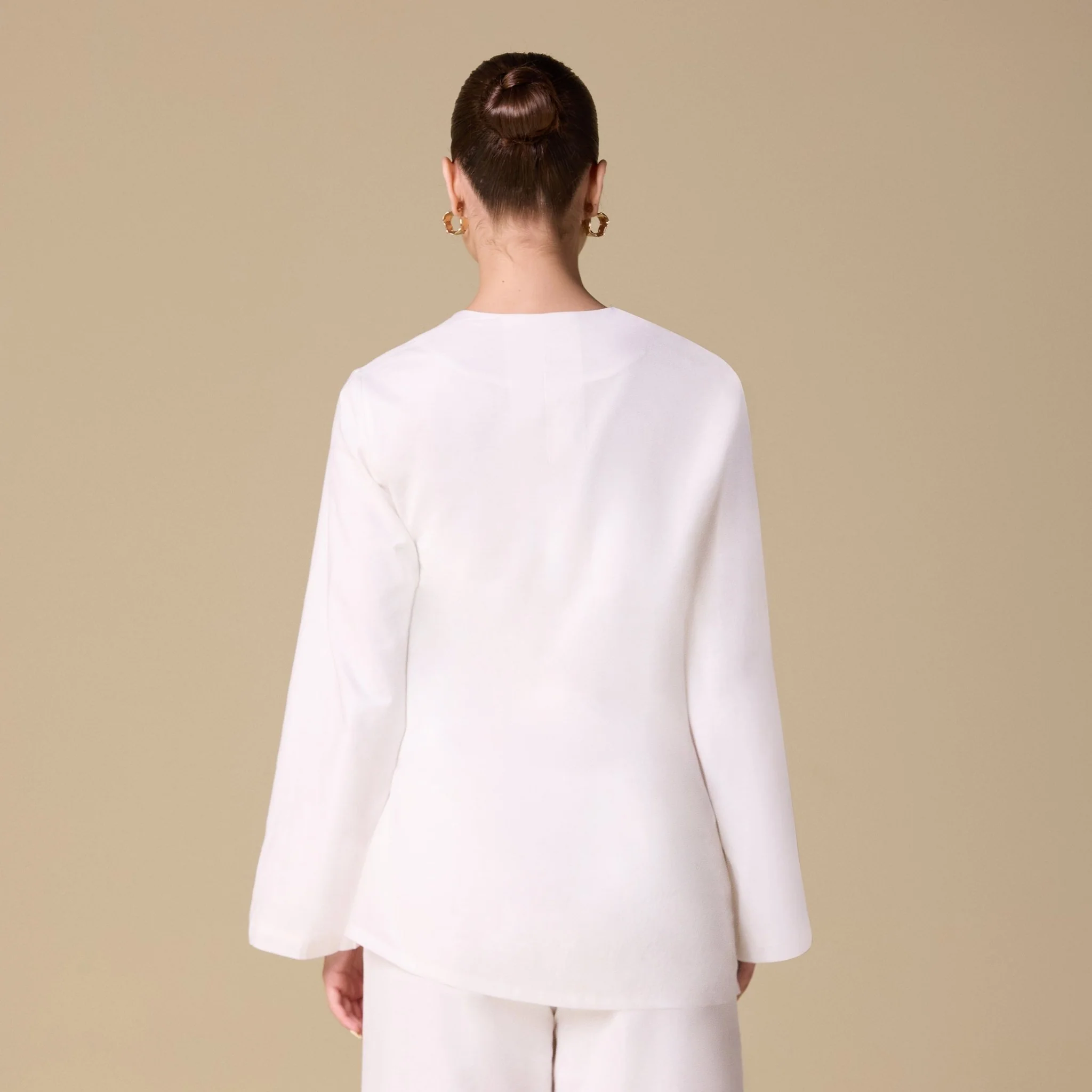 Long sleeves Wrapped Top - Image 5