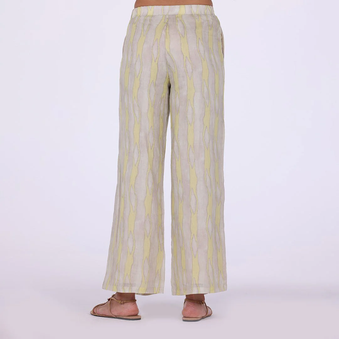 Printed Cotton Loose Fit Pants - Image 2